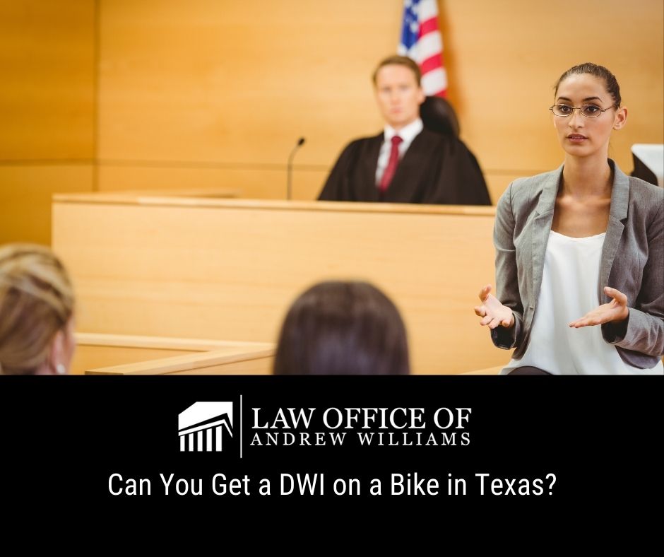 DWI on a Bike in Texas